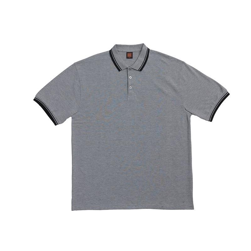 Regular Fit Honeycomb Polo T-shirt with Trimmed Collar and Cuff